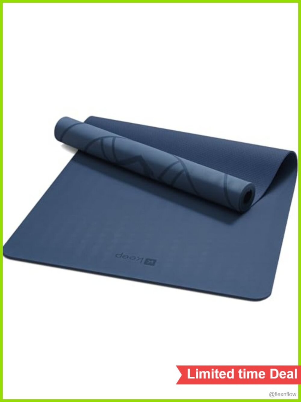 Extra Wide Long Yoga Mat for Tall Men 79x39 7mm Thick Non-Slip TPE
